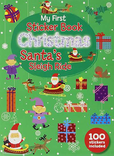 Sticker Book - Santa's Sleigh Ride