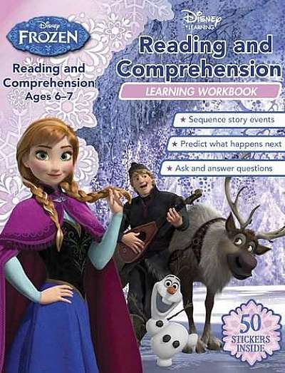 Frozen - Reading and Comprehension - Learning Workbook (Ages 6-7)