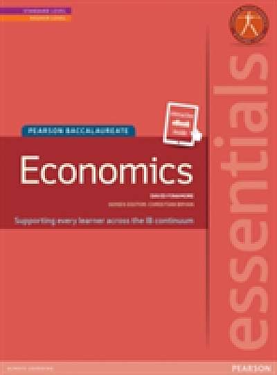 Coperta cărții Pearson Baccalaureate Essentials: Economics print and ebook bundle de David Finamore
