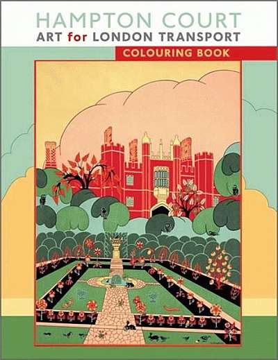 Hampton Court Art for London Transport Coloring Book