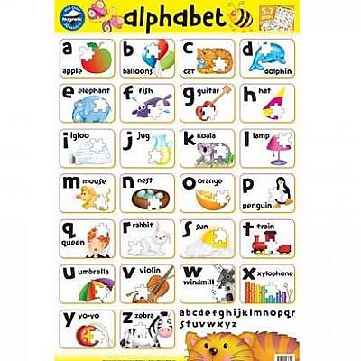 Alphabet: Magnetic Wallchart