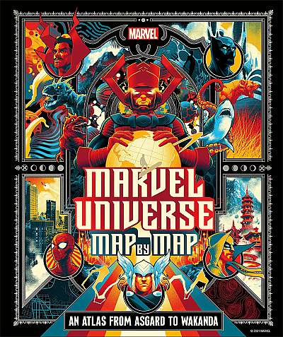 Marvel Universe Map by Map