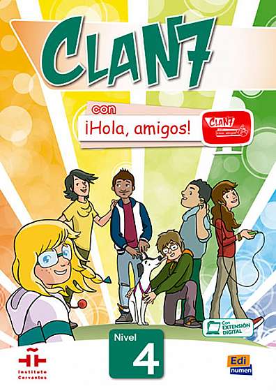 Clan 7 Con Hola Amigos: Libro del alumno + CD