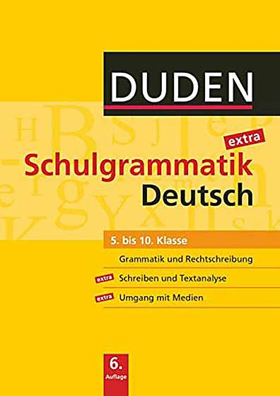 Duden - Schulgrammatik extra Deutsch, 5 bis 10 Klasse