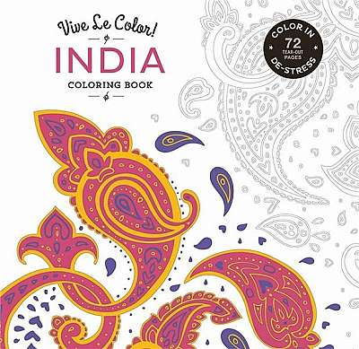 Vive Le Color! India - Colouring Book
