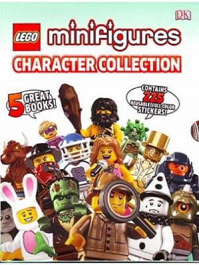 LEGO Minifigure Character Encyclopedia And Sticker Book Set
