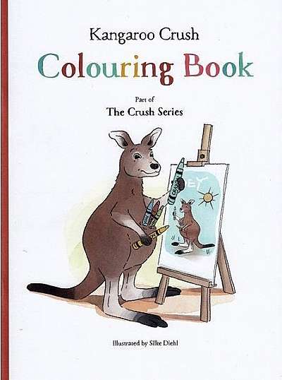 Kangaroo Crush Colouring Book