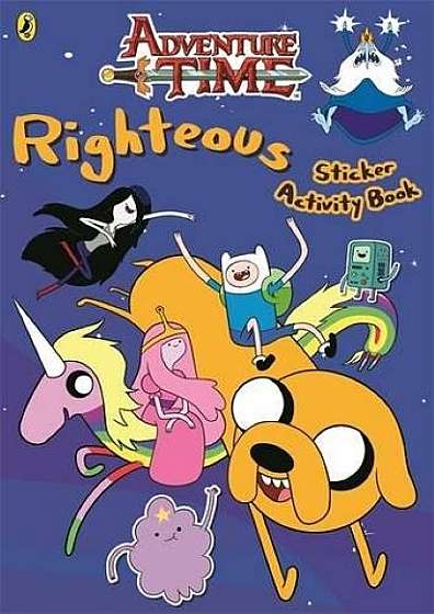 Adventure Time - Righteous Sticker Activity Book