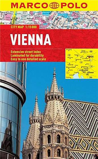 Vienna Marco Polo City Map