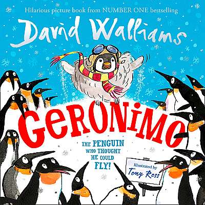 Coperta cărții Geronimo: The Penguin who thought he could fly!
