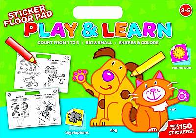 Coperta cărții Sticker Floorpad Play & Learn 3 + Years