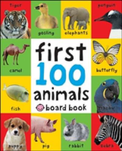 Coperta cărții First 100 Animals