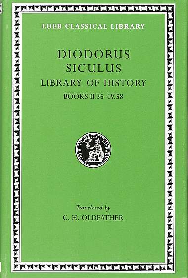 Coperta cărții Library of History. Volume II de Diodorus Siculus