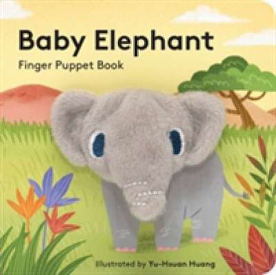 Coperta cărții Baby Elephant: Finger Puppet Book