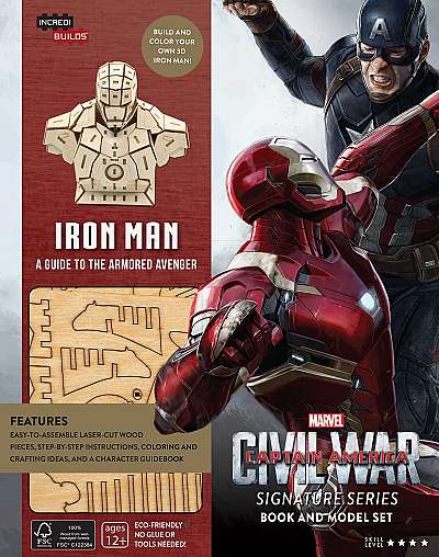 IncrediBuilds - Marvel's Captain America: Civil War: Iron Man Signature Series Book and Model Set