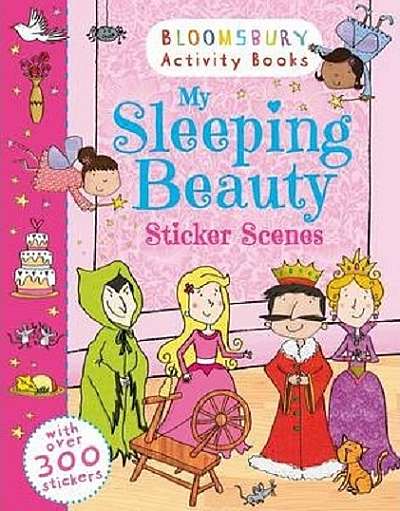 My Sleeping Beauty sticker scenes