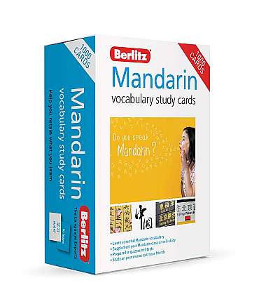 Mandarin Vocabulary Study Cards