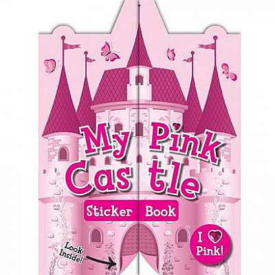 Coperta cărții Look Inside Sticker Book - Pink Castle