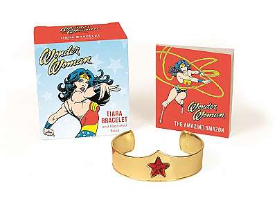 Coperta cărții Wonder Woman Bracelet and Illustrated Book