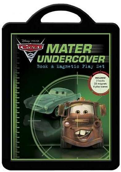 Cars 2: Mater Undercover: Book & Magnetic Play Set