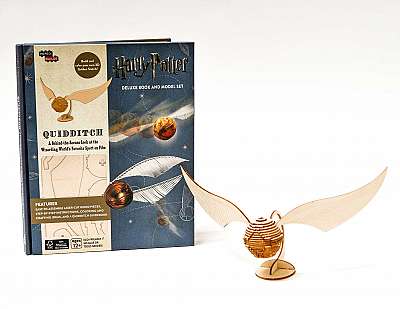 IncrediBuilds - Harry Potter: Quidditch Deluxe Book and Model Set