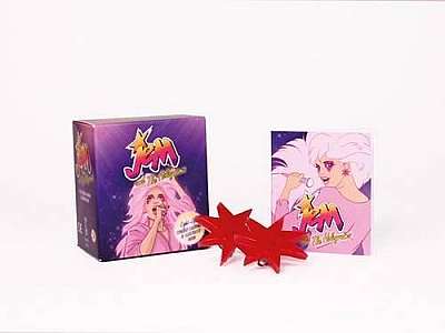 Jem and the Holograms - Light-Up Synergy Earrings and Illustrated Book