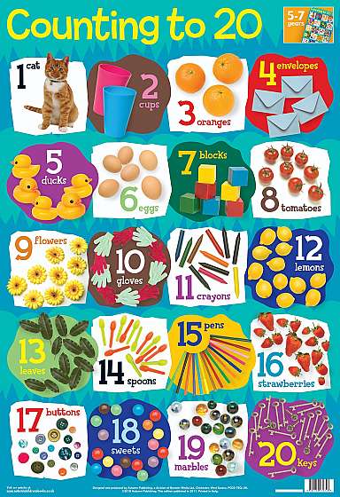 Coperta cărții Numbers 1-20