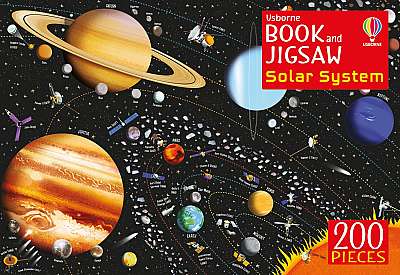 Usborne Book and Jigsaw - The Solar System
