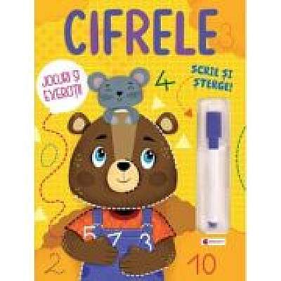 Coperta cărții Cifrele. Jocuri si exercitii