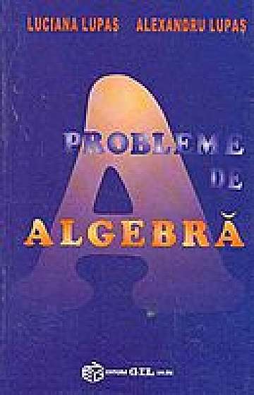 Coperta cărții Probleme de algebra