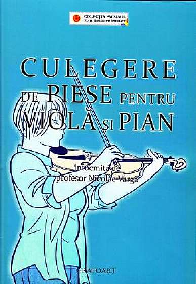 Coperta cărții Culegere de piese pentru viola si pian