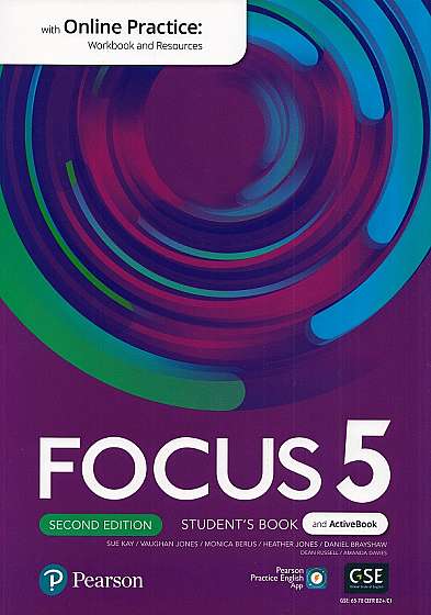 Focus 5 2nd Edition Student’s Book + Active Book with Online Practice