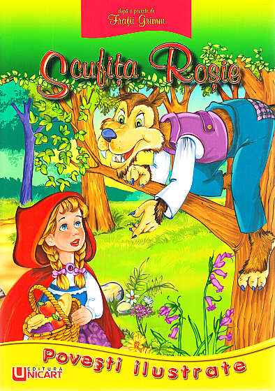 Coperta cărții Scufita Rosie de Fratii Grimm