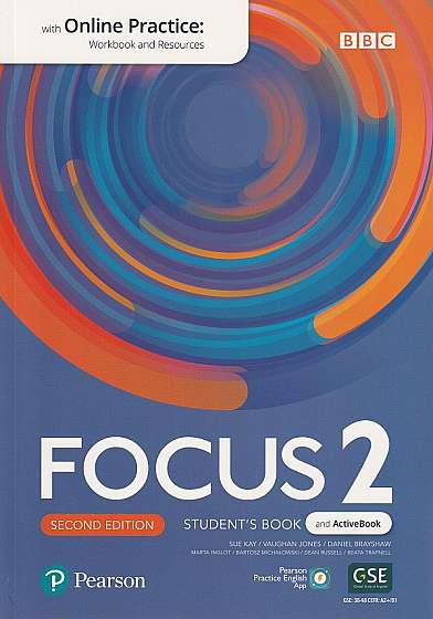 Focus 2 2nd Edition Student's Book + Active Book with Online Practice