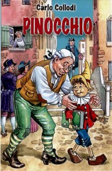 Coperta cărții Pinocchio de Carlo Collodi