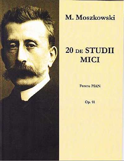 Coperta cărții 20 de studii mici pentru pian