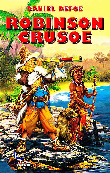 Coperta cărții Robinson Crusoe