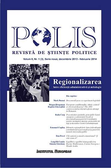 Polis vol.2 nr.1 decembrie 2013