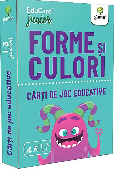 Forme si culori. Carti de joc educative