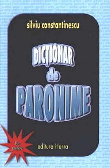 Dictionar de paronime