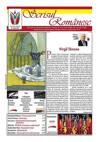 Revista Scrisul Romanesc Nr.7 din 2022