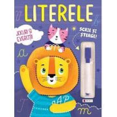 Coperta cărții Literele. Jocuri si exercitii