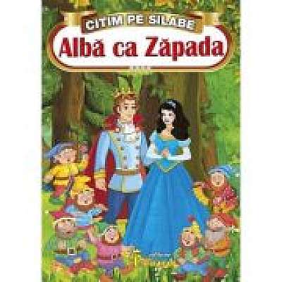 Coperta cărții Citim pe Silabe. Alba ca Zapada