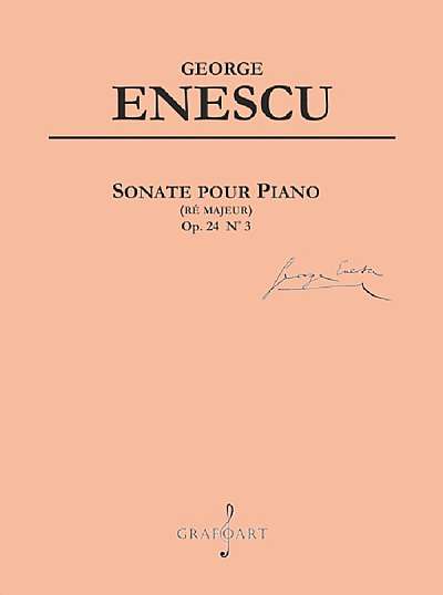 Sonate pour piano (re majeur) Op.24 Nr.3