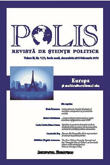 Polis Vol.3 Nr.2(8) Serie Noua Martie-Mai 2015 Revista De Stiinte Politice