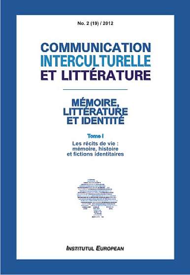 Communication interculturelle et litterature no.1/2012