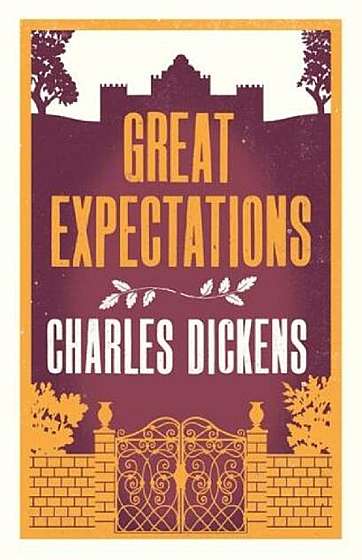 Coperta cărții Great Expectations de Charles Dickens