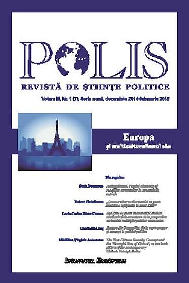 Polis Vol.3 Nr.1(7) Serie Noua Decembrie 2014-Februarie 2015 Revista De Stiinte Politice