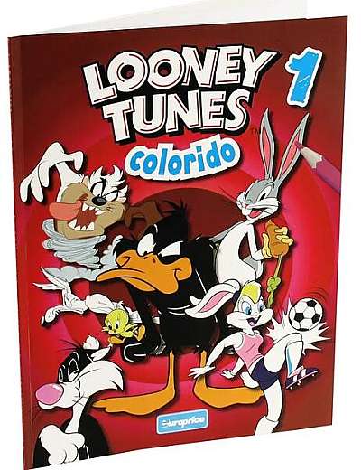 Coperta cărții  							Carte de colorat Looney Tunes (Vol. 1)						