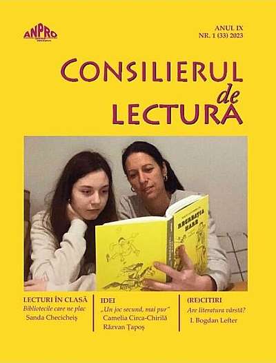 Coperta cărții  							Consilierul de lectură nr. 1(33) 2023						